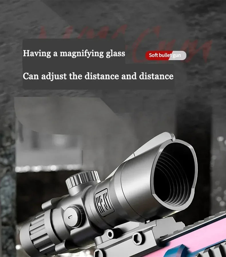 M416 Toy Gun Shell Throwing Soft Bullet Can Fire Suction Cup Children's Assault Rifle Manual loading Model Boy's Toy