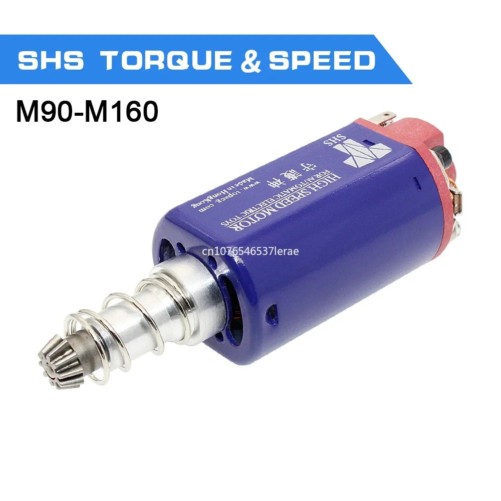 SHS AEG 480 Engines Long Axis High Torque / High Speed Motors For Gearbox Weapon M16/M14/MP5 Airsoft Gel Blaster Gun Accessories