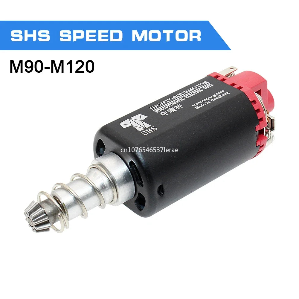 SHS AEG 480 Engines Long Axis High Torque / High Speed Motors For Gearbox Weapon M16/M14/MP5 Airsoft Gel Blaster Gun Accessories