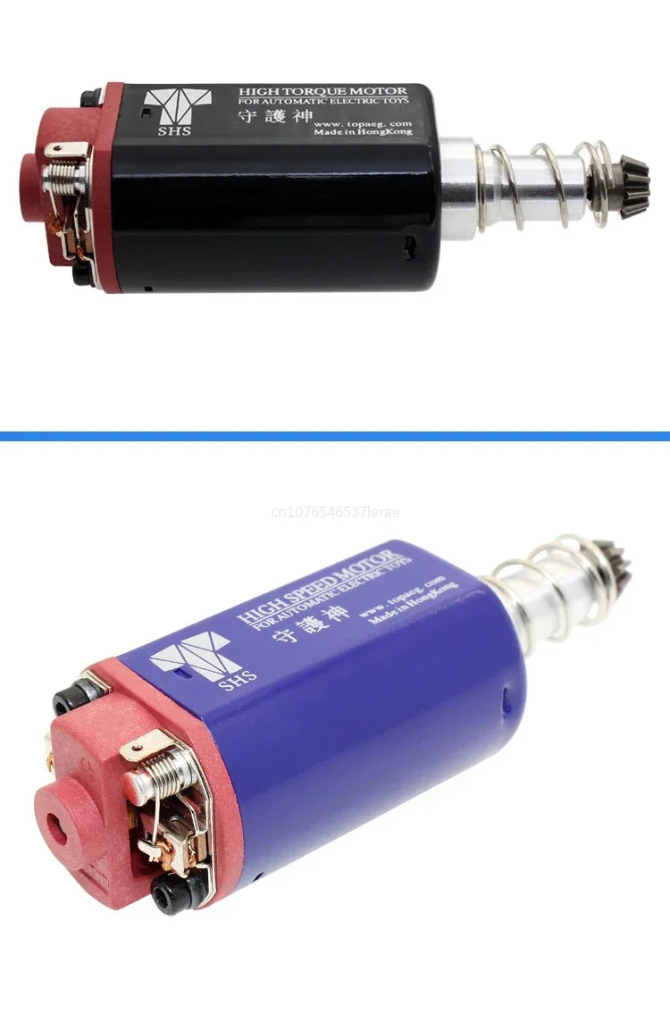 SHS AEG 480 Engines Long Axis High Torque / High Speed Motors For Gearbox Weapon M16/M14/MP5 Airsoft Gel Blaster Gun Accessories