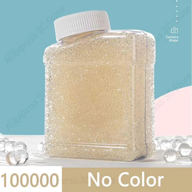 100000 7-8mm Blaster Gel Gun Ammo for Glock Pistol Toy Guns Water Ball Beads AK47 Gelblast M416