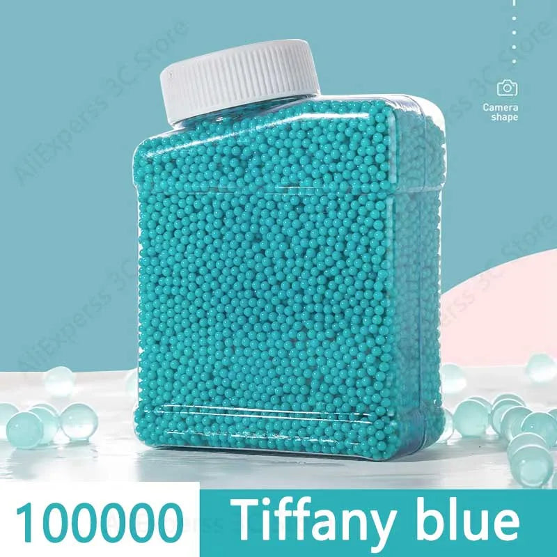 100000 7-8mm Blaster Gel Gun Ammo for Glock Pistol Toy Guns Water Ball Beads AK47 Gelblast M416